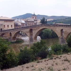 Puente de los peregrinos en Puente la Reina 2