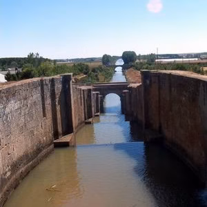 Compuertas del Canal de Castilla Fromista 5