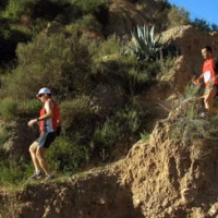 Carrera por montanya Raul