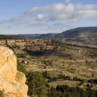 Olmedilla mora rubielos senderismo cev paisaje