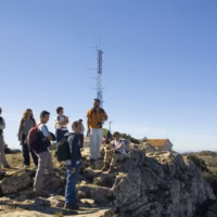 Font roja senderismo paisaje senditos cumbre menejador