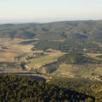 Font roja senderismo paisaje