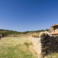 Olmedilla mora rubielos senderismo cev paisaje CEV casa
