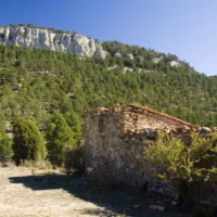 Olmedilla mora rubielos senderismo cev paisaje casa