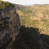 Senderismo cortes pallas cortada montana