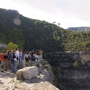 Senderismo cortes pallas cortada montana senderistas grupo asun