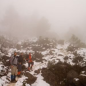 Montcabrer senditos nieve
