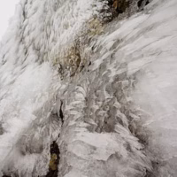 Montcabrer paisaje hielo nieve