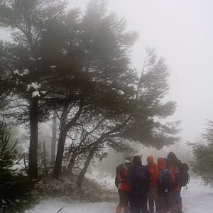 Montcabrer senditos nieve