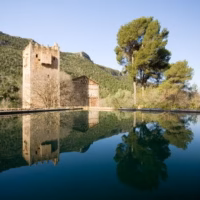 Murta estanque monasterio