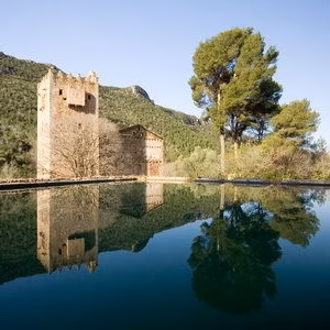 Murta estanque monasterio