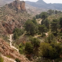 Serra crevillent paisaje
