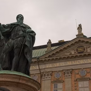 Escandinavia estocolmo viaje urbano estatua