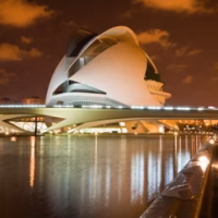 Palau Arts Reina Sofia cac ciudad artes ciencias nocturna urbano valencia