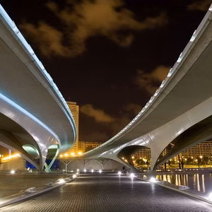 Cac ciudad artes ciencias nocturna urbano valencia