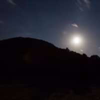 Luna paisaje penyagolosa