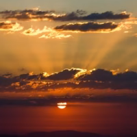 Amanecer penyagolosa sol