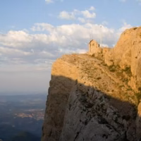 Amanecer paisaje penyagolosa