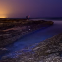 Alicante cabo huertas mar nocturnas
