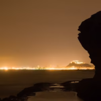Alicante cabo huertas mar nocturnas