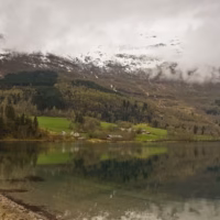 Escandinavia viaje lago paisaje