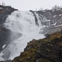 Cascada escandinavia viaje