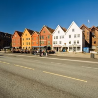 Bergen bryggen escandinavia viaje urbano