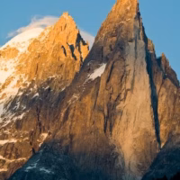 Alpes atardecer dru drus paisaje
