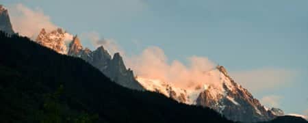 panoramica alpes chamonix auguille du midi montblanc