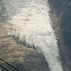 Alpes bossons glaciar montana paisaje