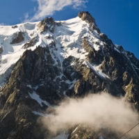 Alpes auguille du midi montana paisaje