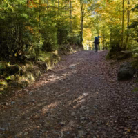 Asun ordesa otonyal paisaje