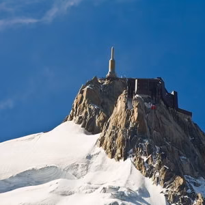 Alpes auguille du midi montana paisaje