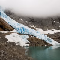 Bridskal escandinavia viaje glaciar lago paisaje