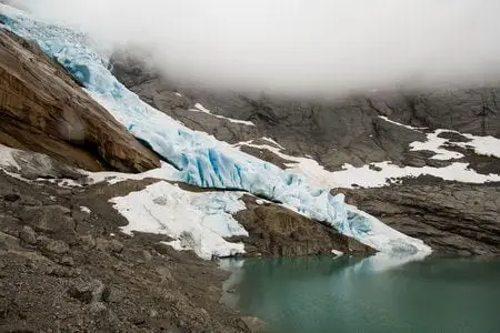 glaciar bridskal retroceso cambio climatico