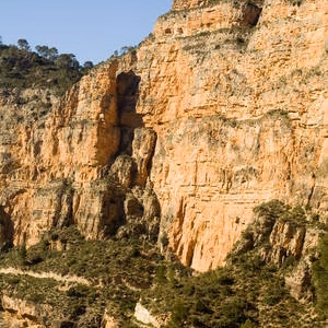 Canyon jucar paisaje montanya senderismo