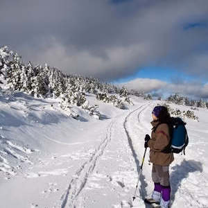 Asun nieve paisaje montanya penyarroya