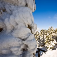 Hielo paisaje montanya penyarroya