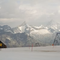 Alpes montana nieve paisaje pistas esqui plateau rosa