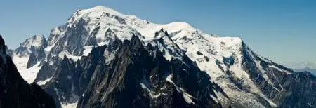 panoramica alpes montblanc