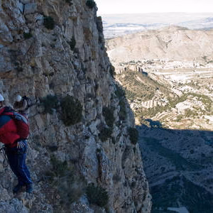 Acclivis silla del cid petrer via ferrata
