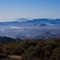 Silla del cid paisaje petrer
