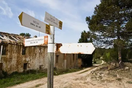 Senderismo por el rio Magro, casas de Tabarla 1