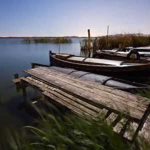 Albufera barca barcas nocturna