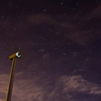 Bunol energia eolica eolico molino nocturna viento