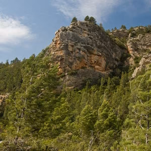 Mijares paisaje rio