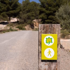 Cicloturismo ojos negros via verde