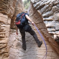 Barranco barranquismo crevillent cuerdas rapel raul