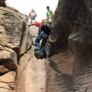 Barranco barranquismo crevillent cuerdas rapel