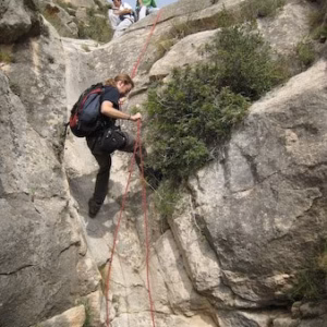 Barranco barranquismo crevillent cuerdas rapel raul